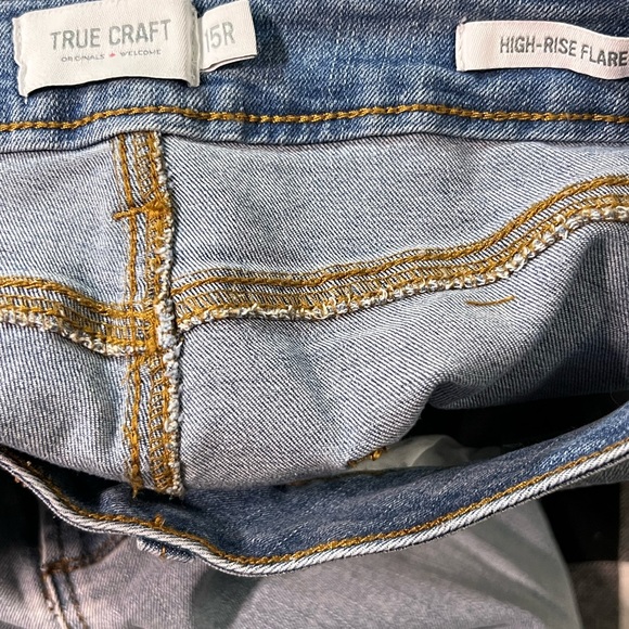 True Craft High Rise ⬆️ Flare Jeans👖 ➡️ NWT 🏷️ size 15R - Picture 6 of 6